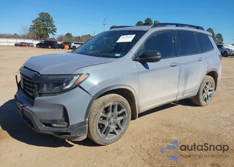 2025 Honda Passport Awd Black из США, поврежденный, VIN 5FNYF8H80SB006587